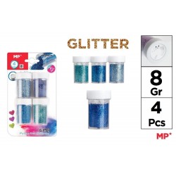 Glitter Ipb 10gr 4/set Mix Albastru Pm253-05