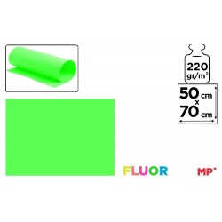 Carton Color Ipb 50*70cm 220gr Verde Neon Pn256