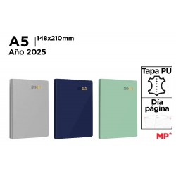 Agenda Ipb A5 2025 Datata Zilnic, Hard Cover, Diverse Culori Pb25-60-13