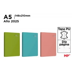 Agenda Ipb A5 2025 Datata Zilnic, Hard Cover, Diverse Culori Pb25-60-14