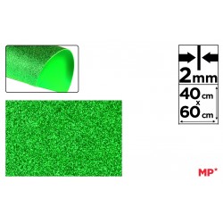 Coala Gumata Glitter Ipb 40*60cm 2mm Verde Pn574-13