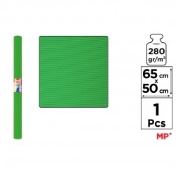 Carton Ondulat Ipb 65*50cm 280gr Verde Pn593-12