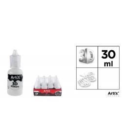 Vopsea Acrilica 3d Ipb 30ml Alb Pp662-01