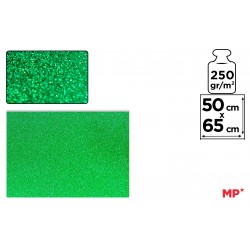 Carton Glitter Ipb 50*70cm 250gr Verde Pn276