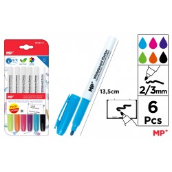 Marker Whiteboard Ipb 2/3mm 6/set Pastel Pe494-6