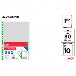 Folie Protectie Ipb A4+ 80 Mic 10/set Verde Pc01v