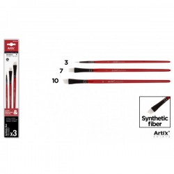 Pensule Ipb Profesionale Vf.sintetic 3/set Nr.3,7,10 Pp391-02