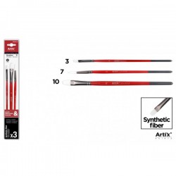 Pensule Ipb Profesionale Vf.sintetic 3/set Nr.3,7,10 Pp395-02