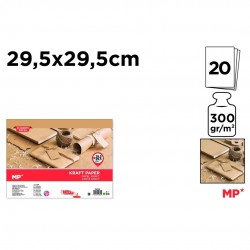 Carton Kraft Ipb 29.5*29.5cm 300gr 20/set Pn309