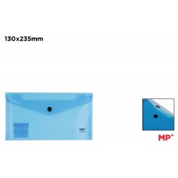 Mapa Plastic Ipb Dl Cu Capsa Albastru Deschis Transparent Pc548-04