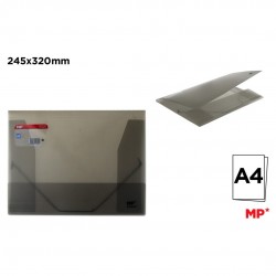 Dosar Plic Pp A4 Ipb Cu Elastic Gri Translucid Pc552-02