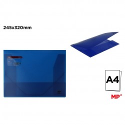 Dosar Plic Pp A4 Ipb Cu Elastic Albastru Marin Translucid Pc552-03