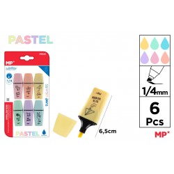 Mini Textmarker Ipb 6/set Culori Pastel Pe525