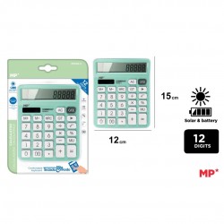 Calculator Birou Ipb 12dig Verde Deschis Pe028-4