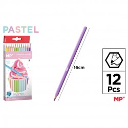 Creioane Colorate Pastel Ipb Hexagonale 12/set Pp827
