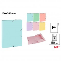 Mapa Carton A4 5cm Cu Elastic Culori Pastel Pc115-01