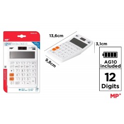 Calculator Birou Ipb 12dig Alb Pe032-02