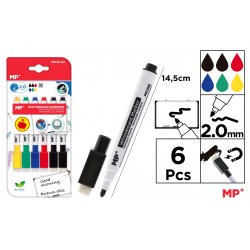 Marker Whiteboard Ipb 6 Culori/set Pe128-02