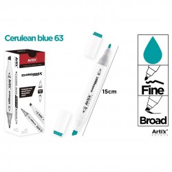 Art Marker Ipb 2 Capete Turquoise Inchis 63 Pp915-63 N