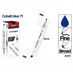 Art Marker Ipb 2 Capete Albastru Cobalt 71 Pp915-71