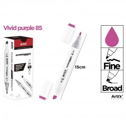 Art Marker Ipb 2 Capete Vivid Purple 85 Pp915-85