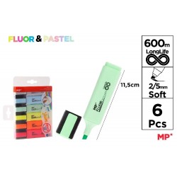 Textmarker Ipb 6/set Fluor-pastel Pe534-06