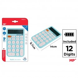 Calculator Style Ipb 12dig Albastru Azur Pe033-5