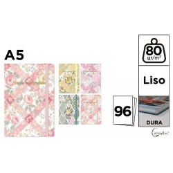 Notes Ipb A5 Cervantes Cu Elastic Bloom Flowers Pb829-69