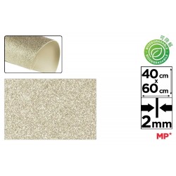 Coala Gumata Glitter Ipb 40*60cm Biodegradabila Champanie Aurie Pn595-05