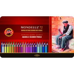 Koh Creioane Colorate 72/set Aquarell Mondeluz K3727-72