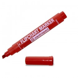 Lec Marker Flipchart Centropen Rosu 2.5mm Ce855003