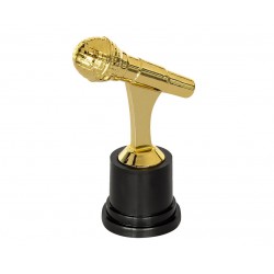 God Trofeu Party Award Microphone, 12cm 30842
