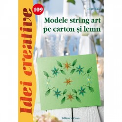 Ed Carte  Modele String Art Pe Carton Din Lemn 109